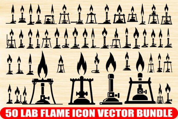 50 Lab Flame Icon Silhouette: An Embroidery Review