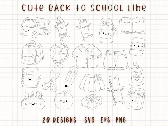 Classroom Doodle Bundle: Graphics & Illustrations Review