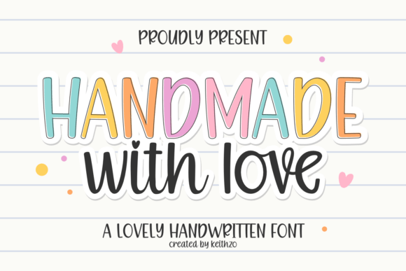 Handmade with Love: Script Fonts for Real Crafting