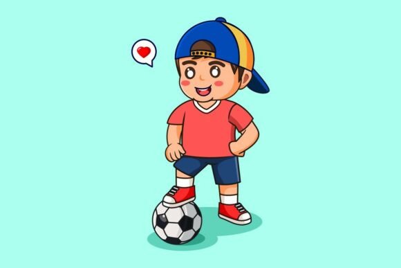 Little Boy Playing Soccer: An Embroidery Review