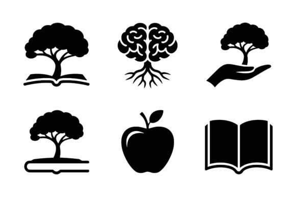 Tree of Knowledge Brain Vector Graphics & Icons Review